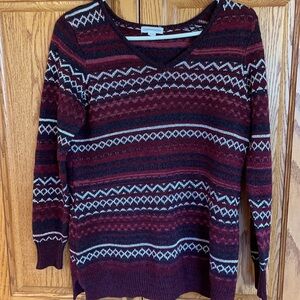 Warehouse One beautiful burgundy sweater size M🥰